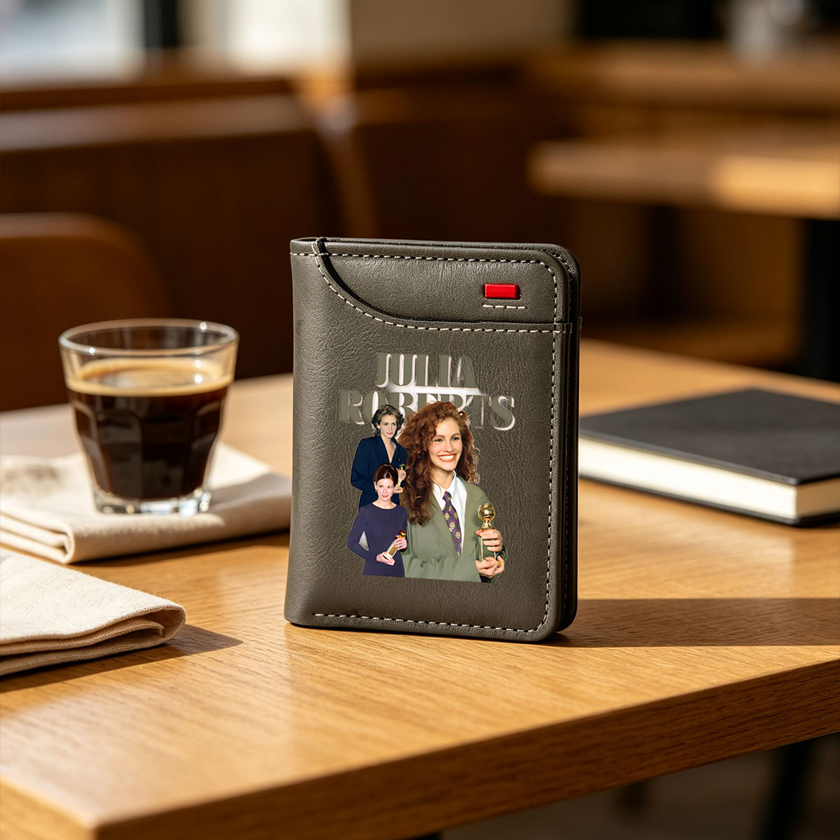 Julia Roberts: Iconic Roles and Awards Collection - Vertical Style Wallet