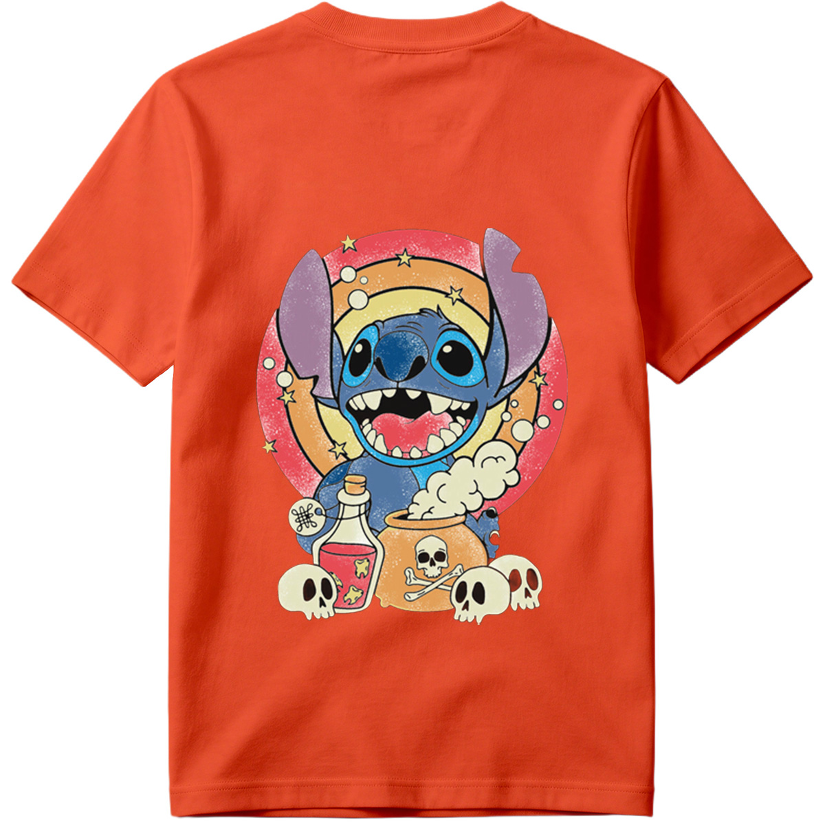 Stitch in a Magical Cauldron Scene - Tee