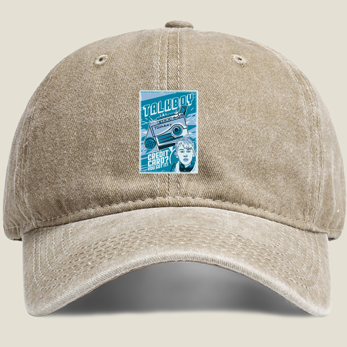 Talkboy: Credit Card? You Got It! - Washed Denim - Baseball Cap