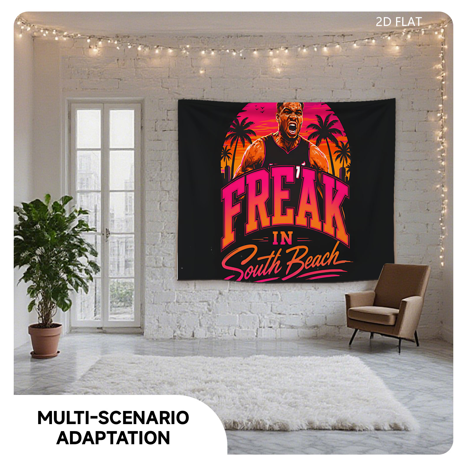 Giannis Antetokounmpo: Freak in South Beach - Tapestry