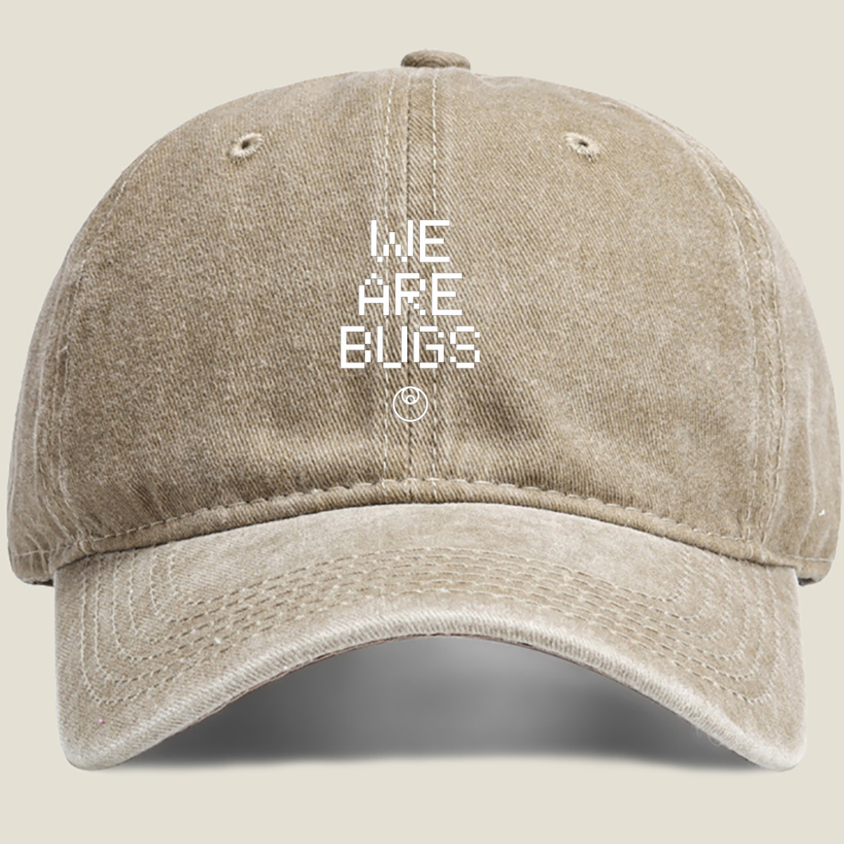 WE ARE BUGS - Washed Denim - Baseball Cap