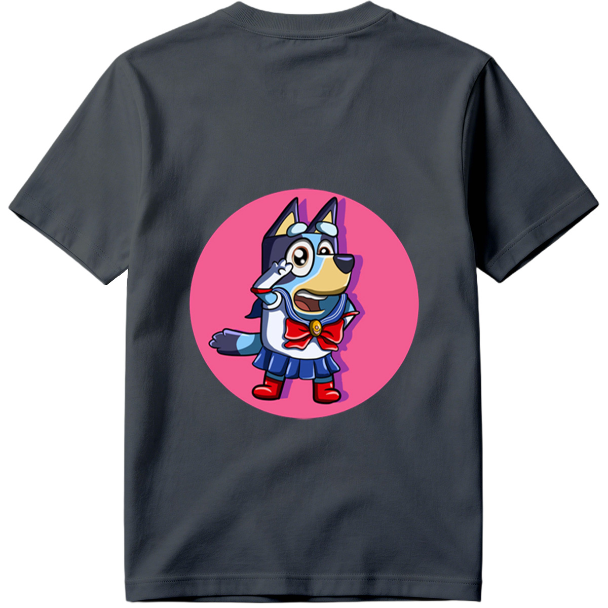 Bluey in Sailor Moon Costume - Tee