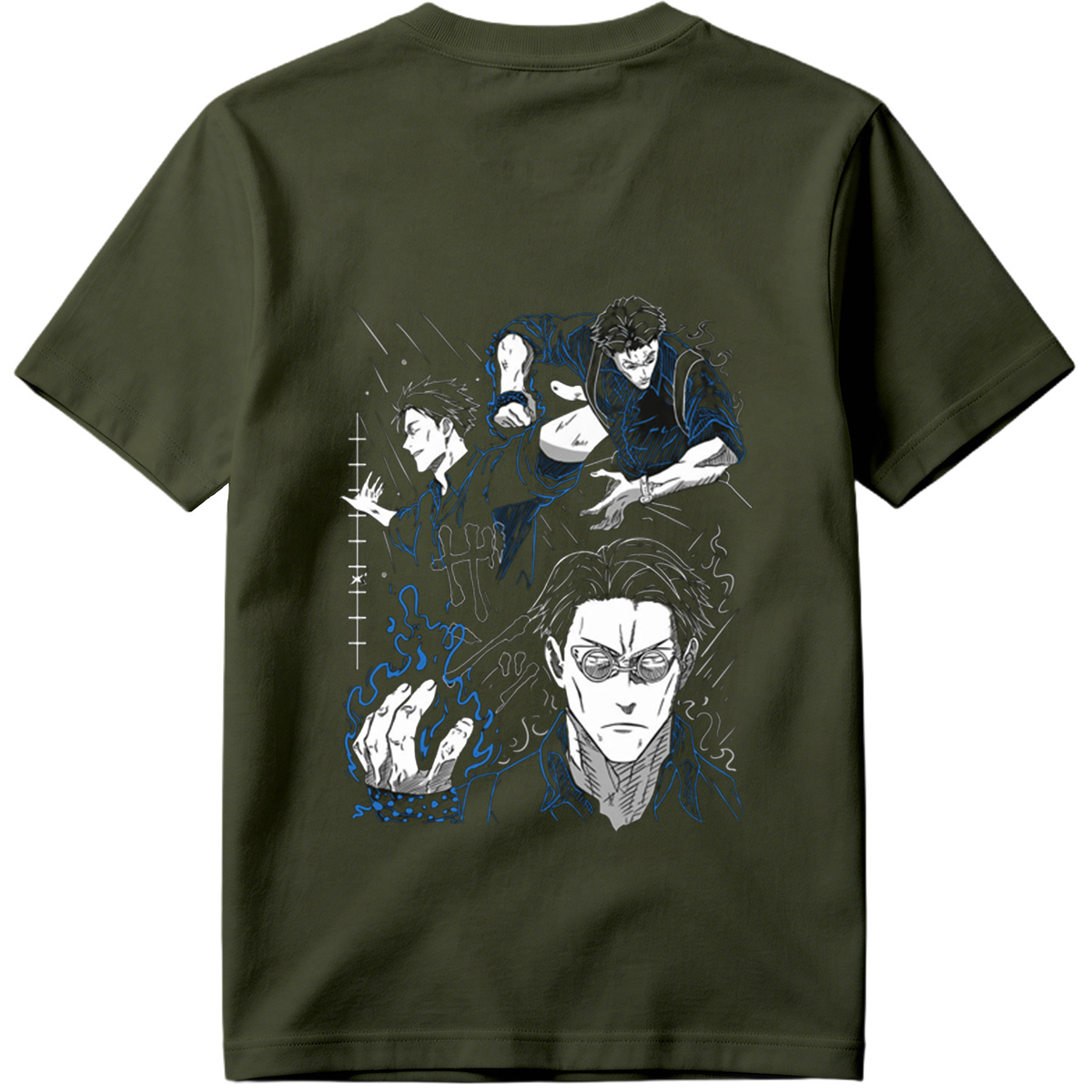 Jujutsu Kaisen: Satoru Gojo, Megumi Fushiguro, and Sukuna - Tee