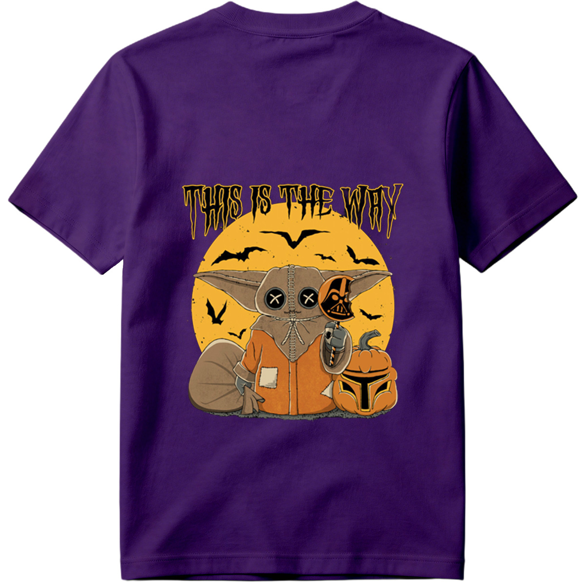 This Is The Way - Baby Yoda Halloween Star Wars Art - Tee