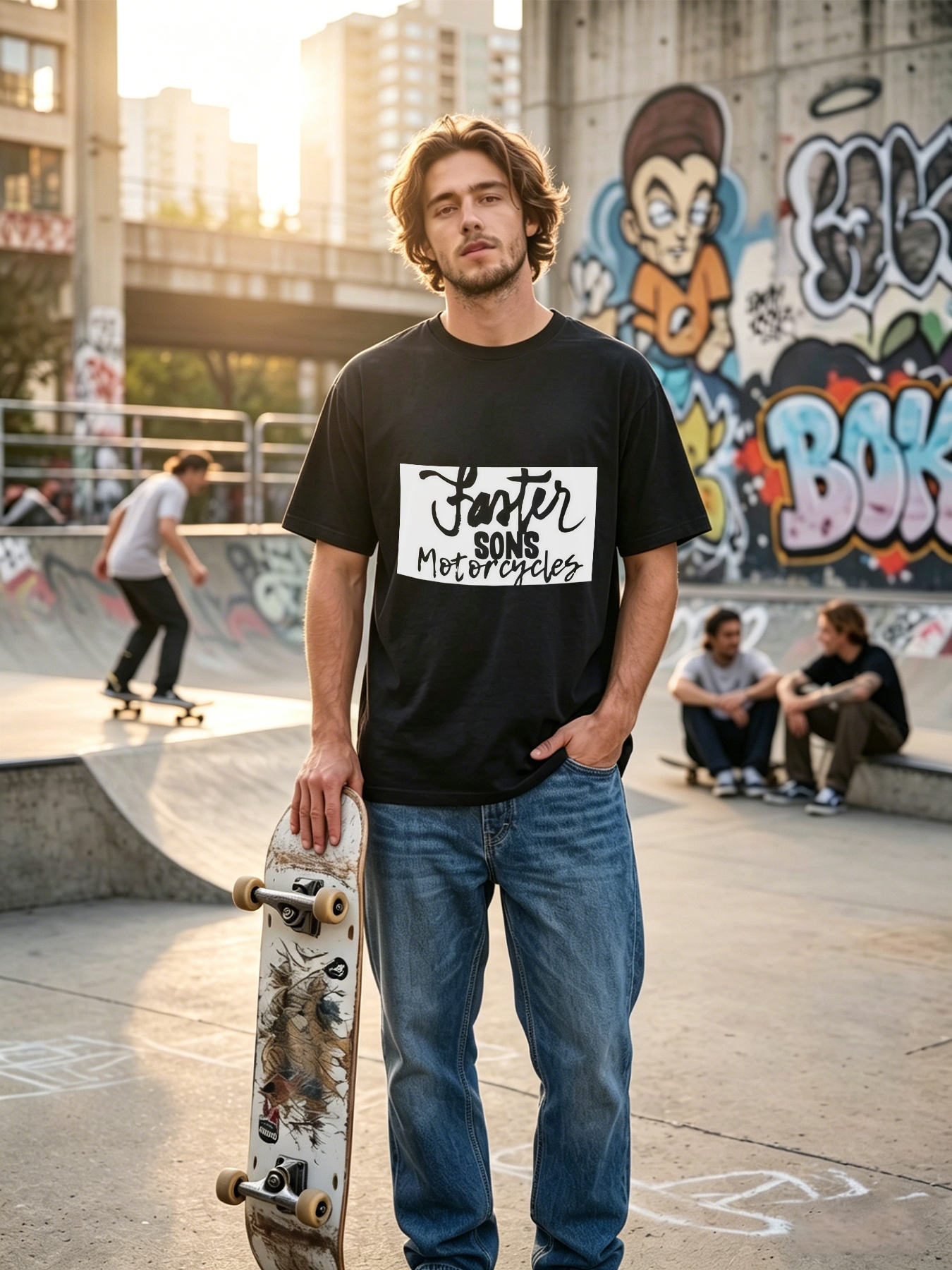 Men's Printed T-Shirt Featuring 