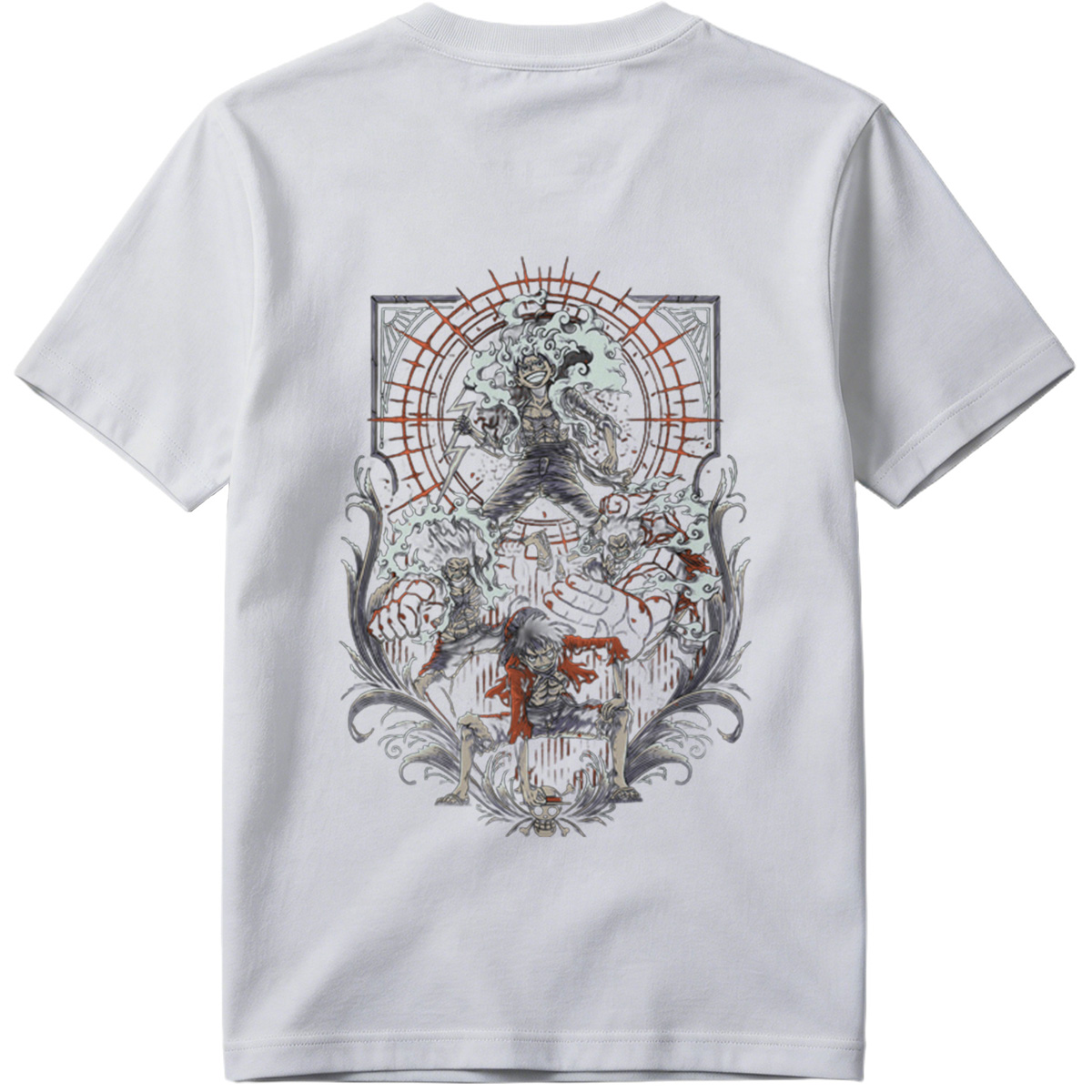 One Piece: Luffy, Zoro, Sanji, and Whitebeard - Tee