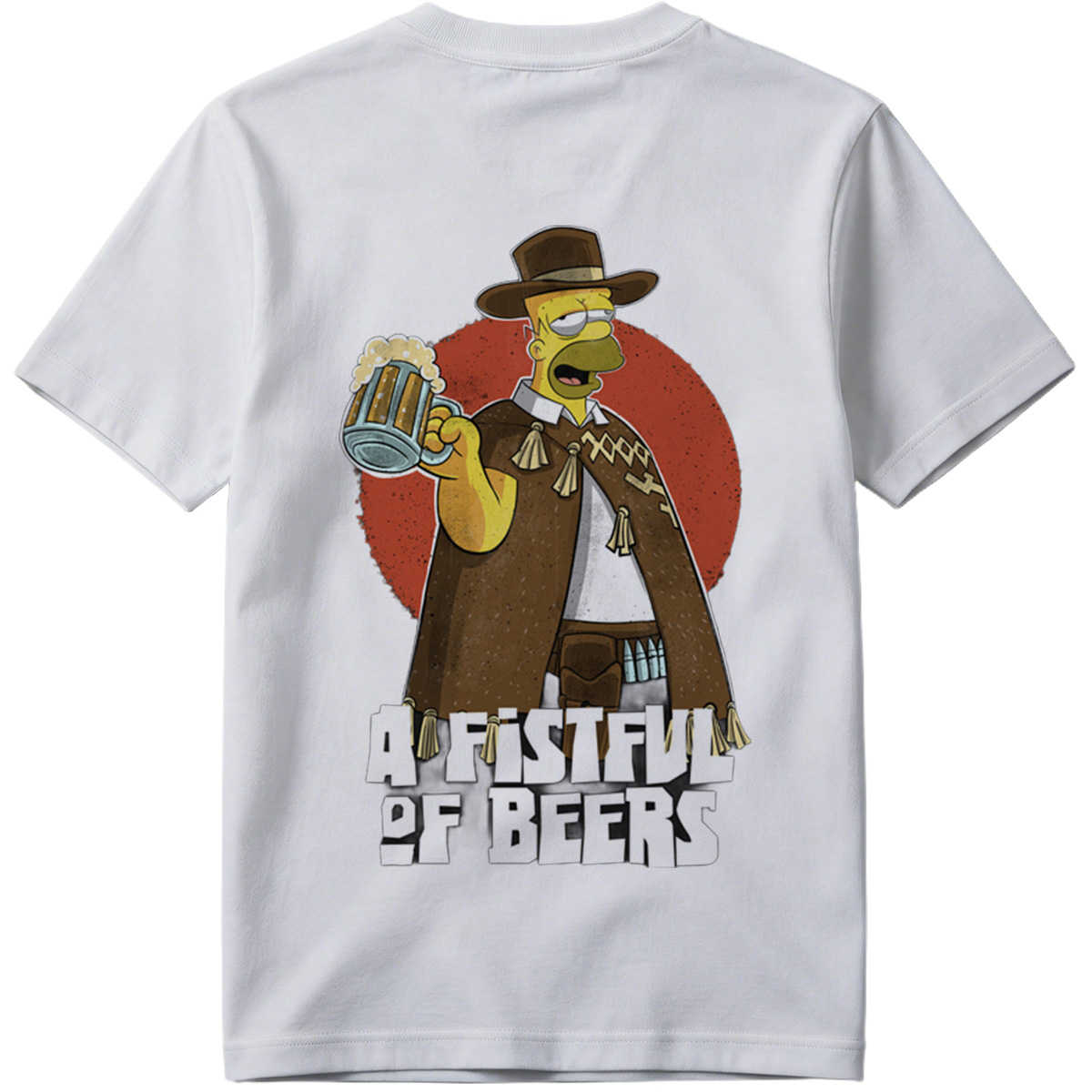 A Fistful of Beers - Homer Simpson - Tee
