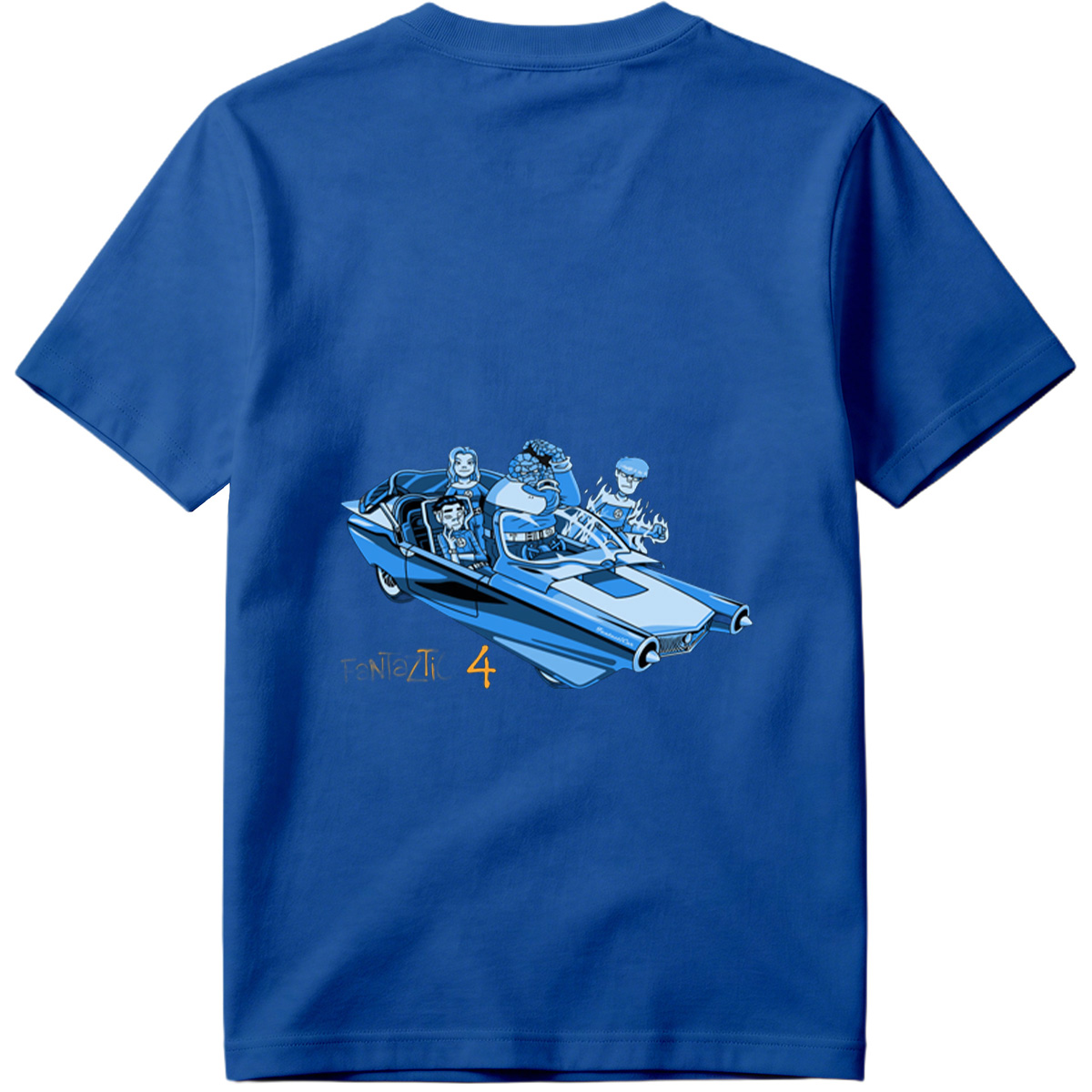 Fantastic Four in the Futuristic Car - Tee