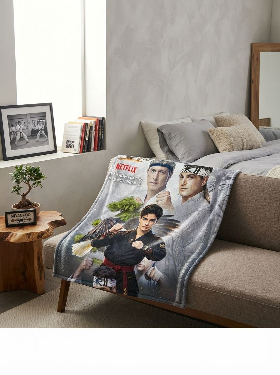 Custom Photo Face Portrait Flannel Throw Blanket Soft Warm Fleece Bed Couch Cover Ideal Personalized Keepsake Gift
