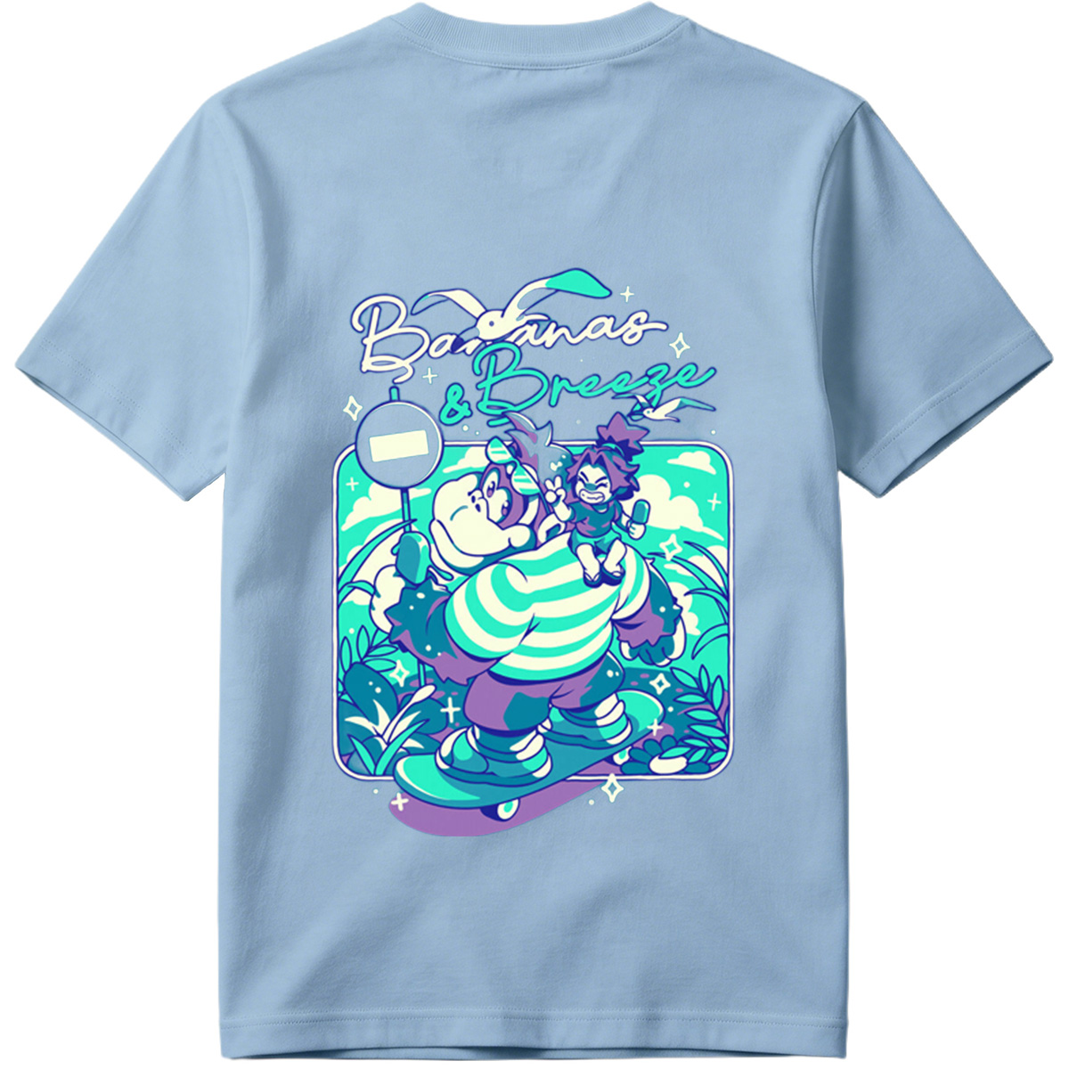 Bananas & Breeze: Wario and Birdo Adventure - Tee