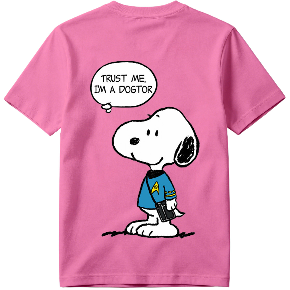 Snoopy as Starfleet Doctor - Tee