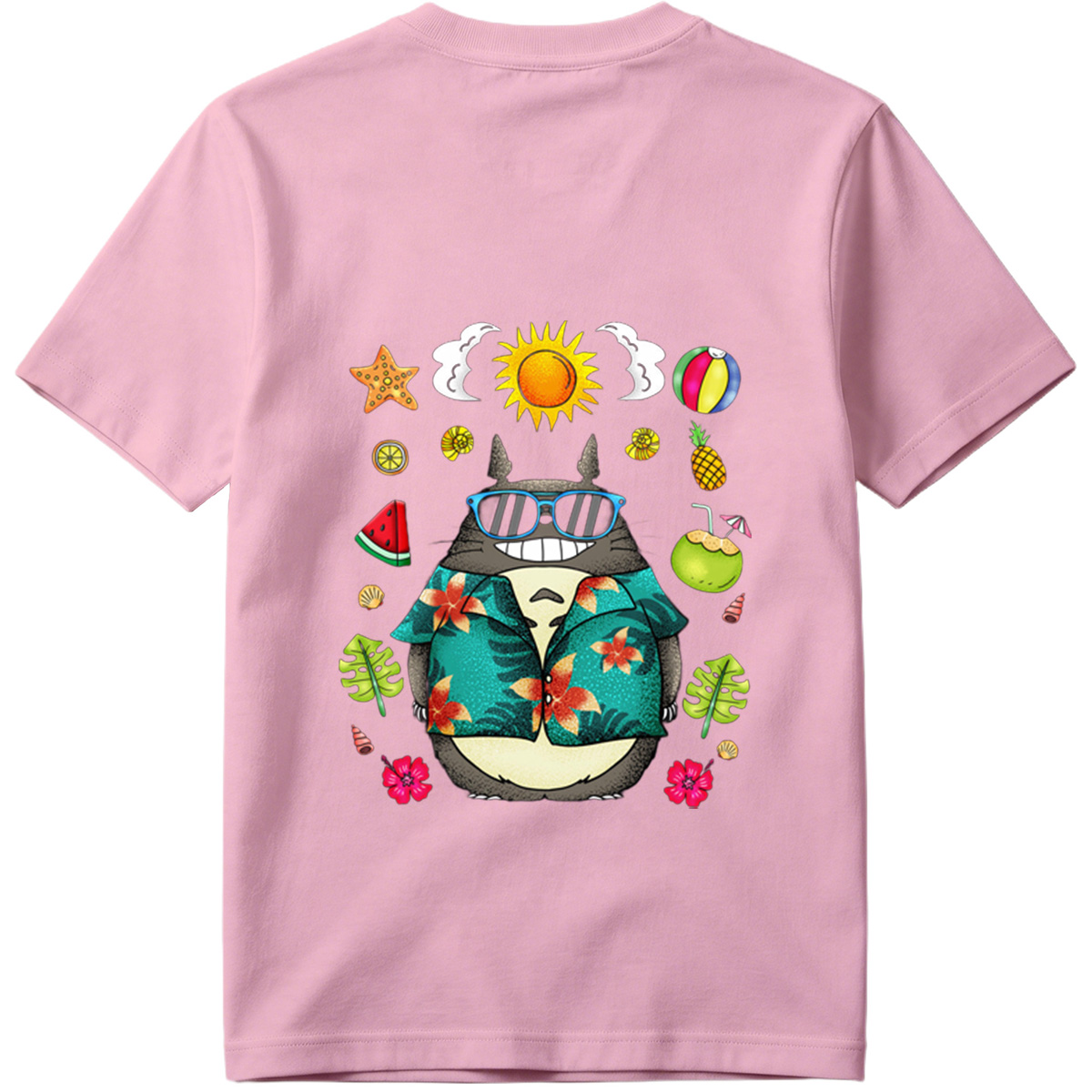 Totoro in Tropical Vibes - Tee