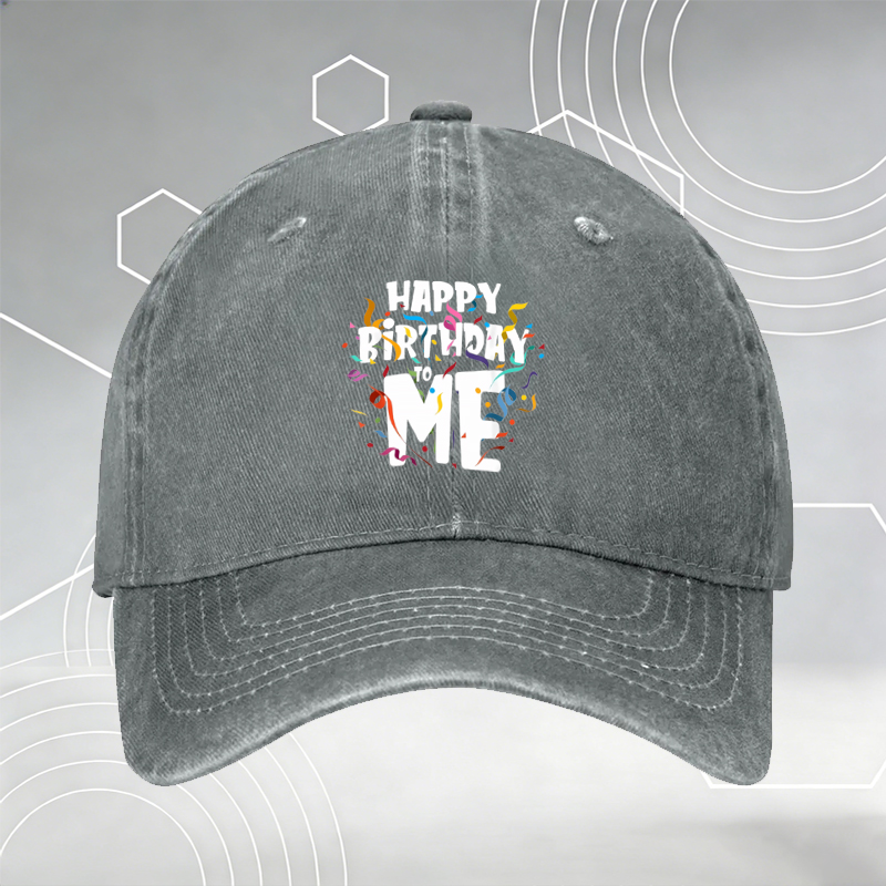 New Baseball Cap with Racing Quote Print 