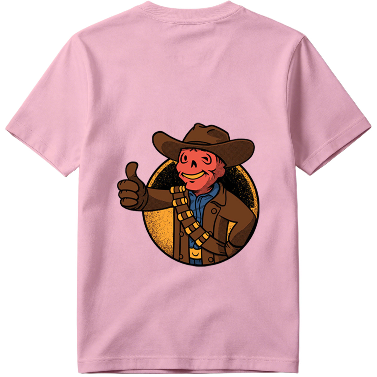 Cowboy Skeleton Thumbs Up - Tee