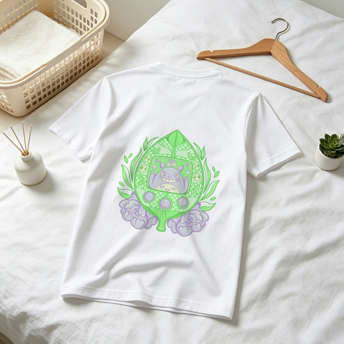 Totoro Tamagotchi Level Up - Tee