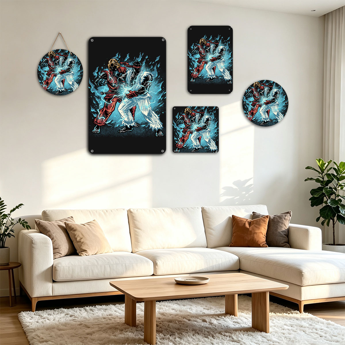 Ryu vs. Ken: Street Fighter Clash - painting