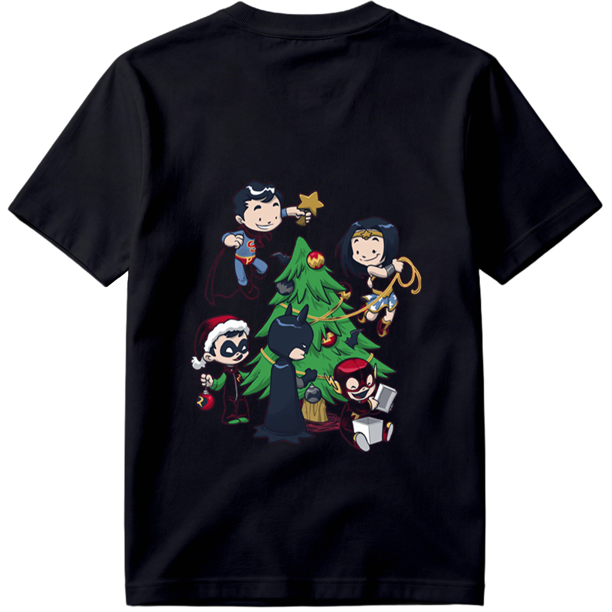 DC Super Heroes Christmas Celebration - Tee