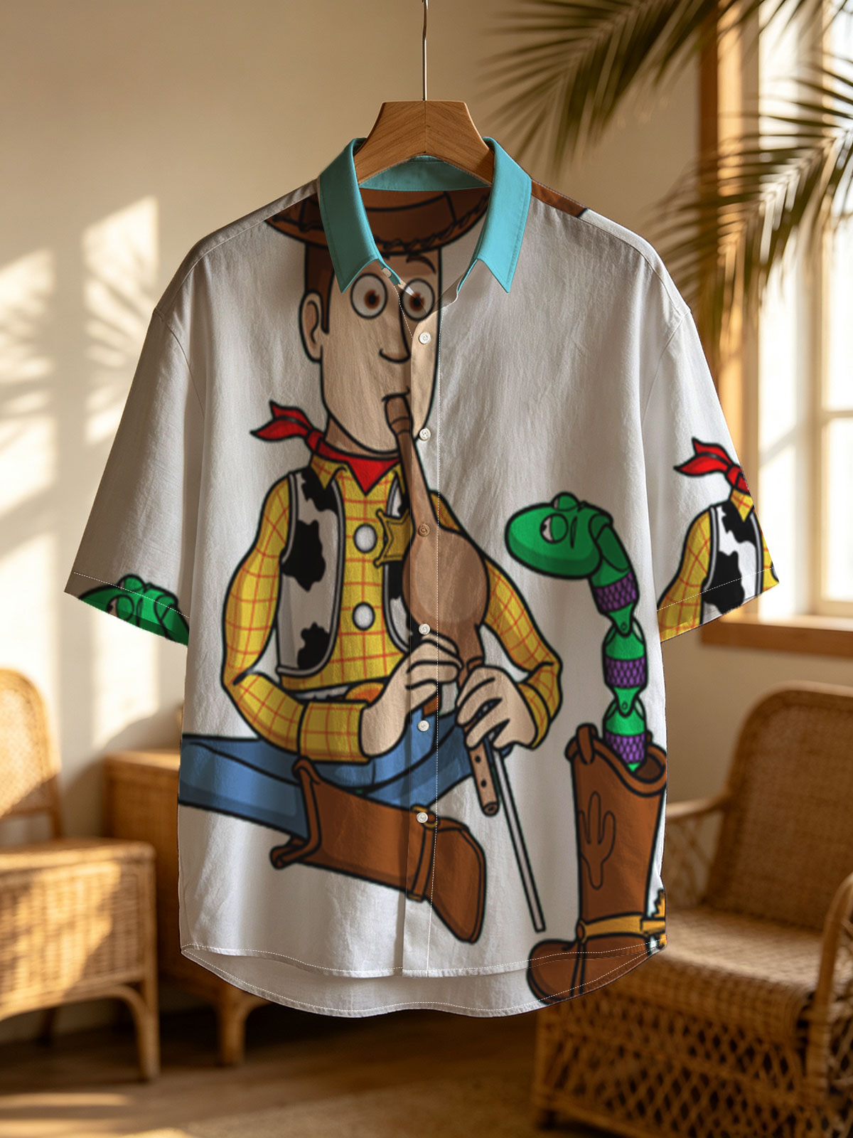 Woody Playing Flute with Snake in Boot -  Shirt
