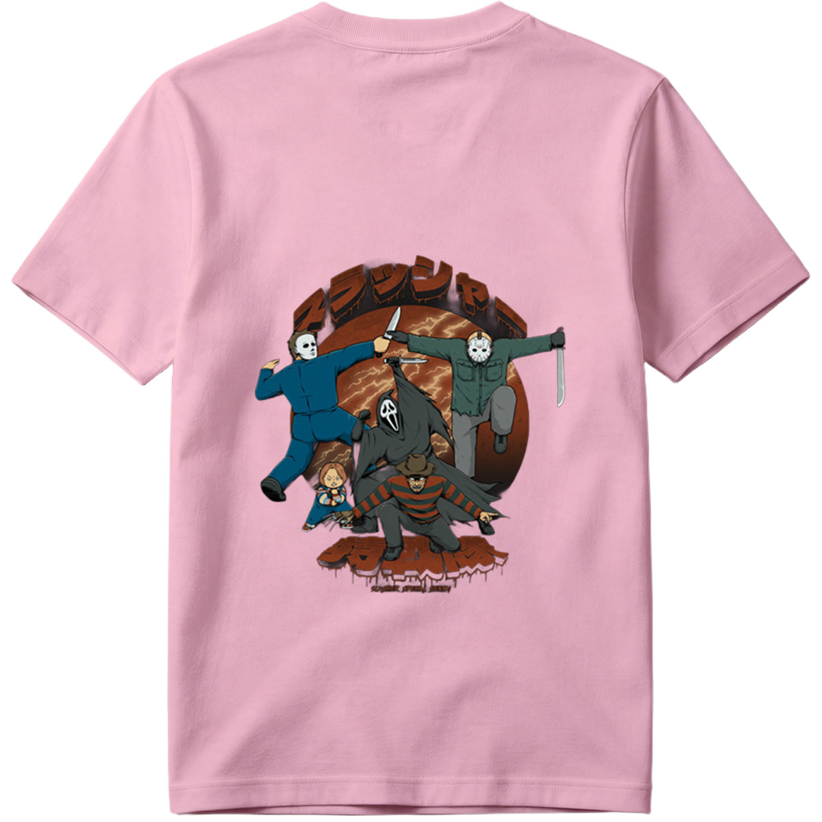 Slasher Special Sentai: Michael, Jason, Ghostface, Chucky, and Tiffany - Tee
