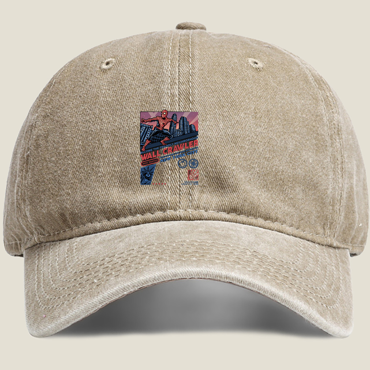 Spider-Man: Wall Crawler Adventure - Washed Denim - Baseball Cap