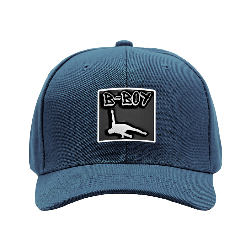 1pc New Baseball Cap B-BOY Print Graphic Hat Unisex Adjustable Size for Street Dance Hip Hop Outdoor Activities Adults and Teens Fashion Accessory