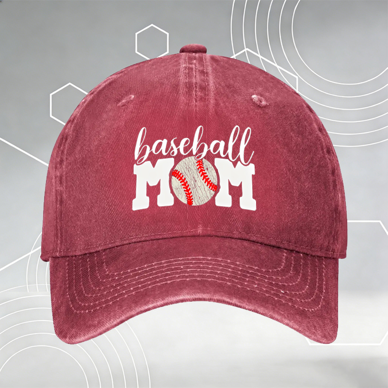 New Baseball Cap with Cute Fox Print 