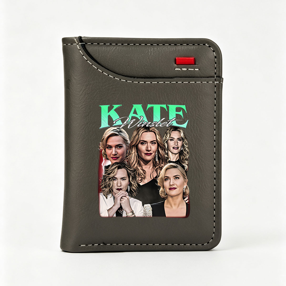 Kate Winslet: Iconic Portraits of the Acclaimed Actress - Vertical Style Wallet