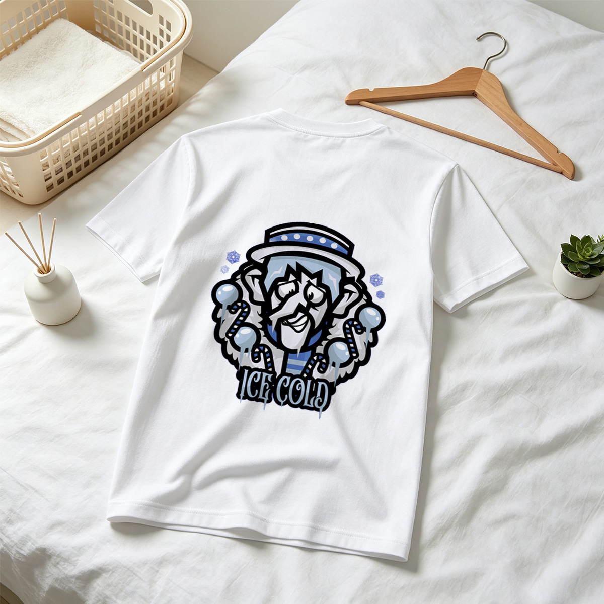 Ice Cold Character Logo - Tee