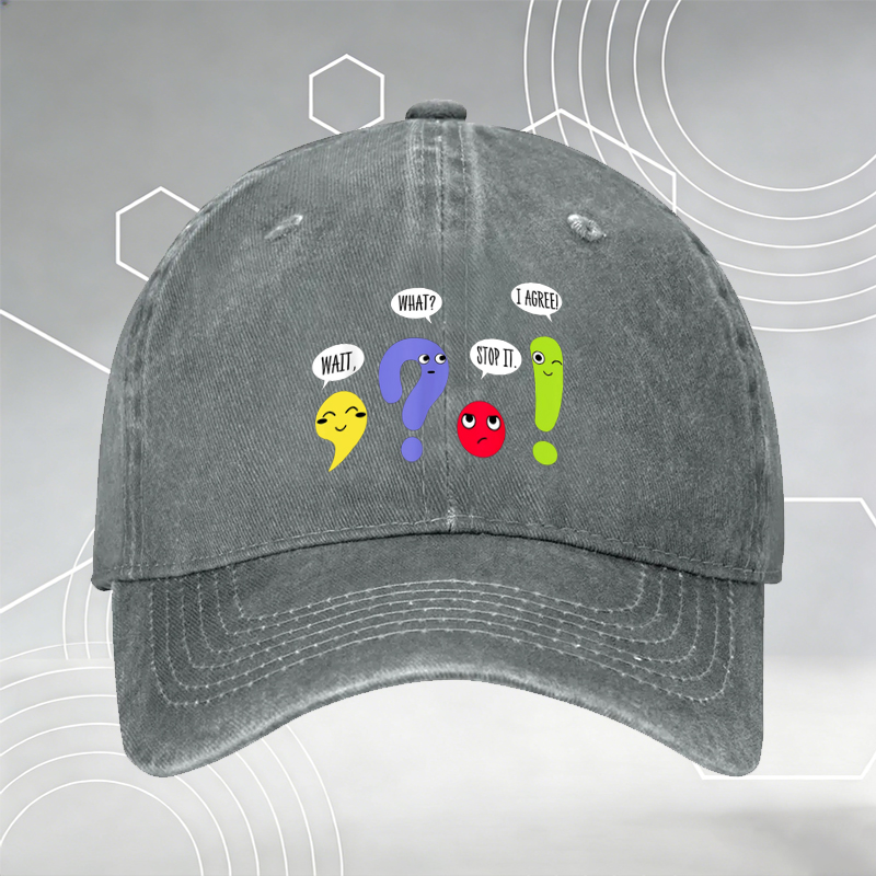 New Baseball Cap with Christmas Tooth Tree Print and 