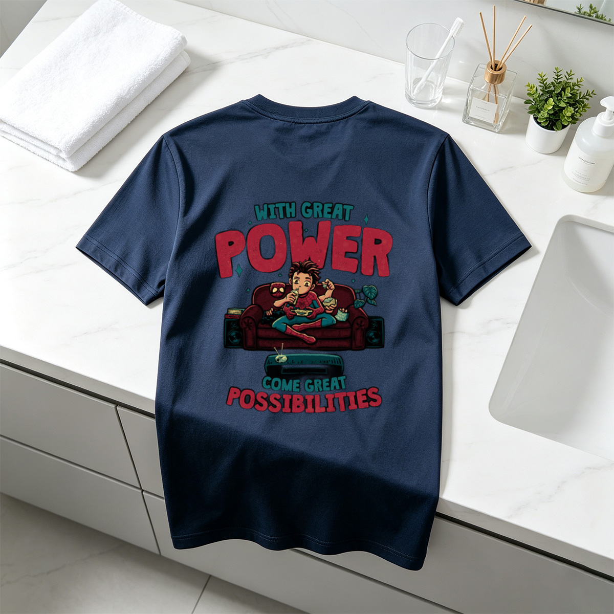 Spider-Man: With Great Power Come Great Possibilities - Tee