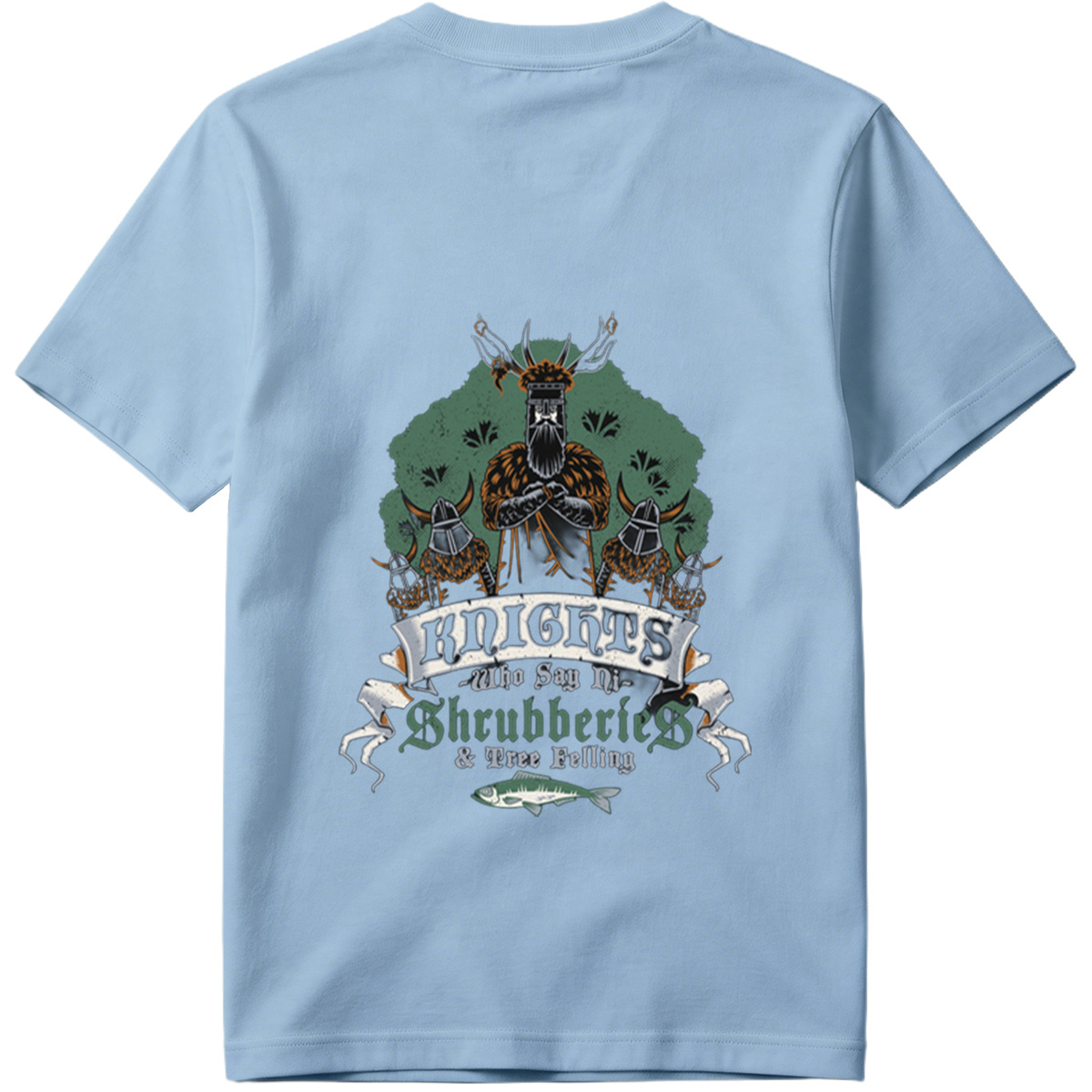 Knights Who Say Ni - Shrubberies & Tree Felling - Tee