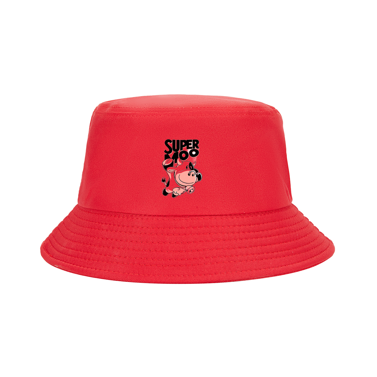 Super Moo Cow Character Design - Fisherman's Hat