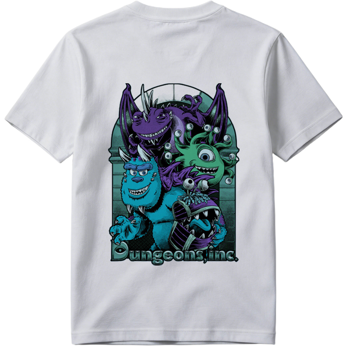 Dungeons, Inc. - Sulley, Mike, and Monsters - Tee