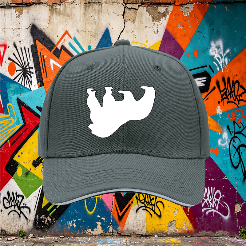 Unisex Classic Sandwich Hat with Lion Silhouette Print - Lightweight Cotton Baseball Cap for Outdoor Activities, Travel, and Casual Wear - Ideal for Adults Seeking Stylish Sun Protection and Comfortable Fit