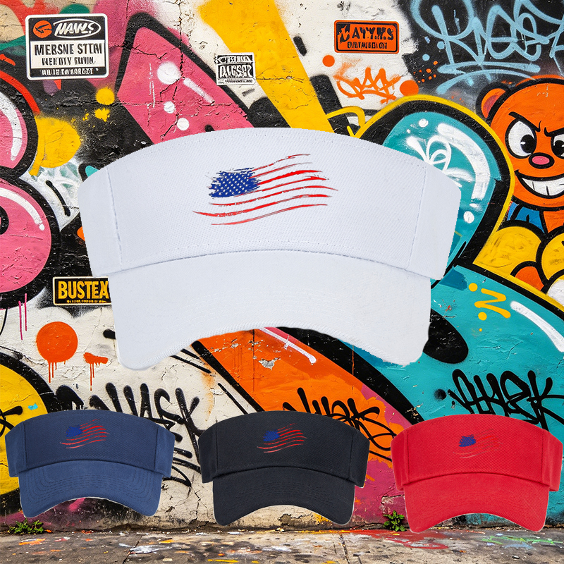 Unisex Classic Mesh Hat with American Flag Print Design – Lightweight Breathable Sun Protection Cap for Outdoor Activities, Ideal for Men and Women Who Love Patriotic Style and Casual Wear