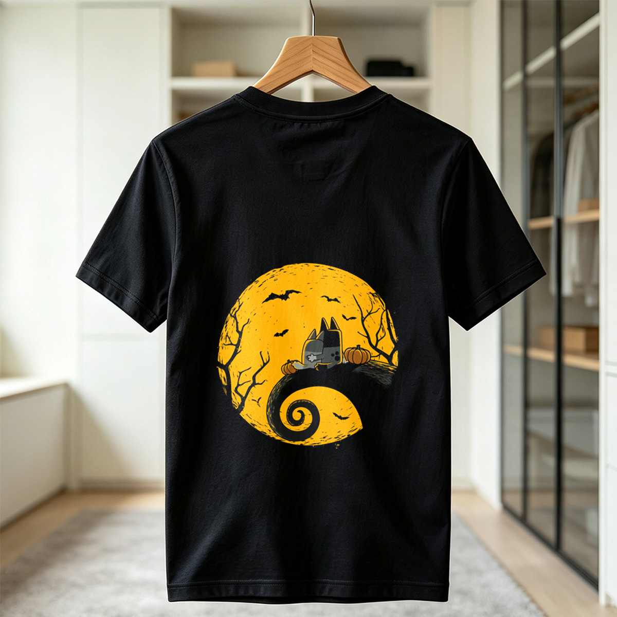 Pusheen the Cat Halloween Moon - Tee