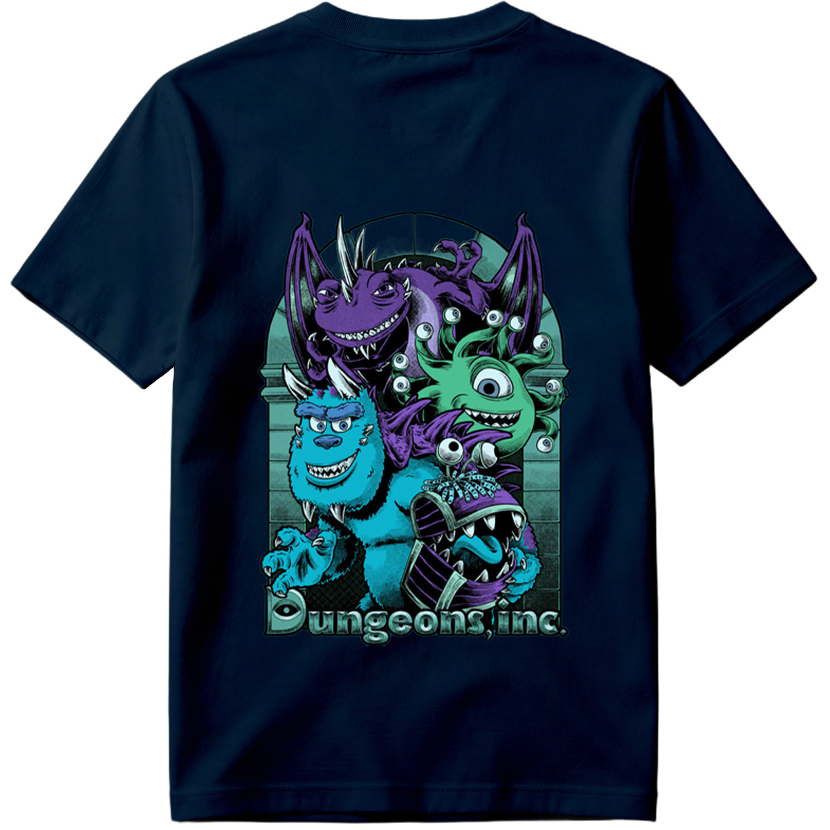 Dungeons, Inc. - Sulley, Mike, and Monsters - Tee