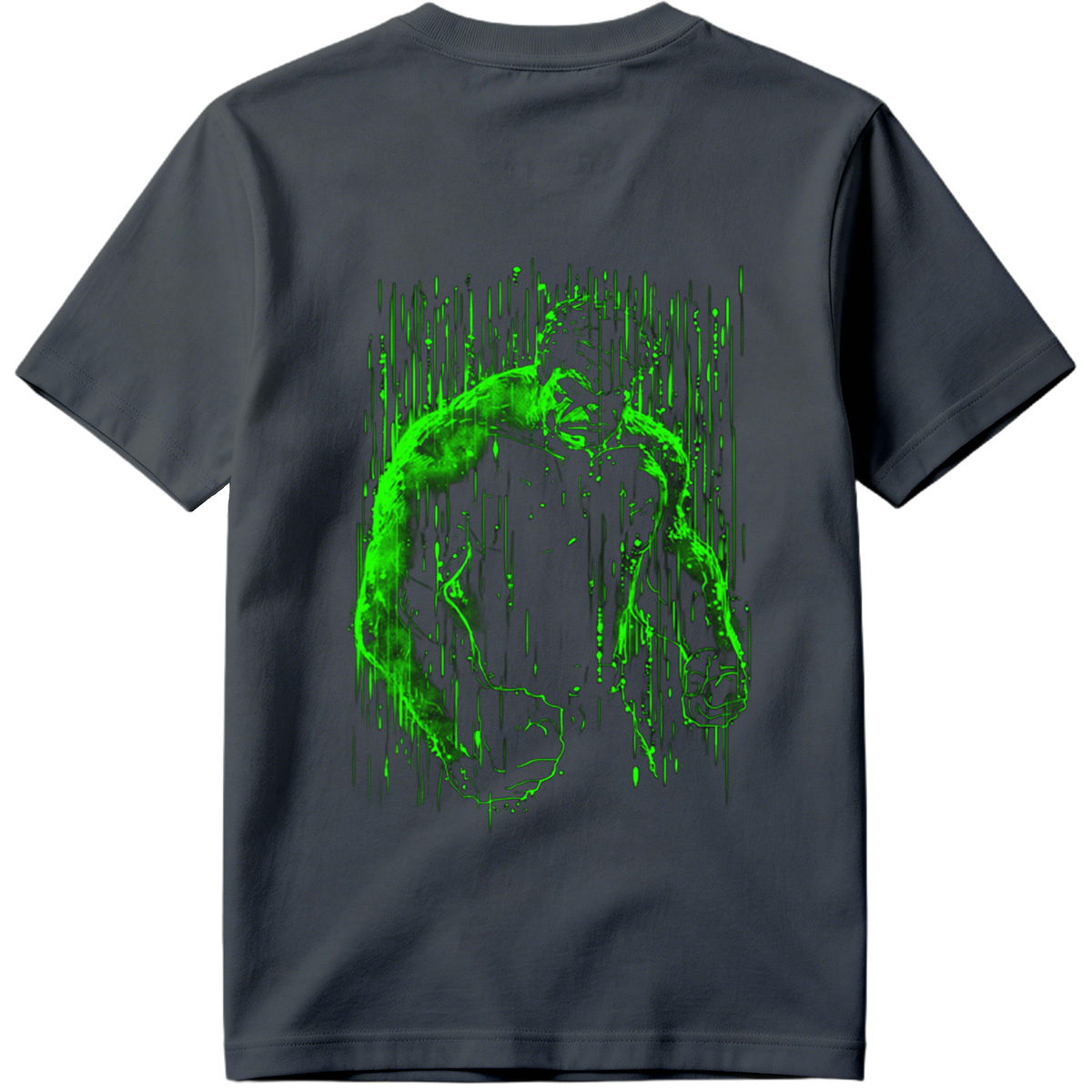 Hulk in Matrix Style - Tee