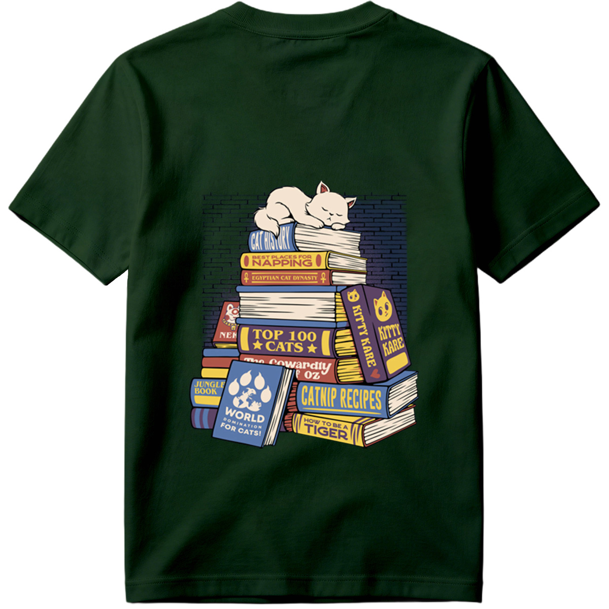 Cat Nap: A Stack of Feline Favorites - Tee
