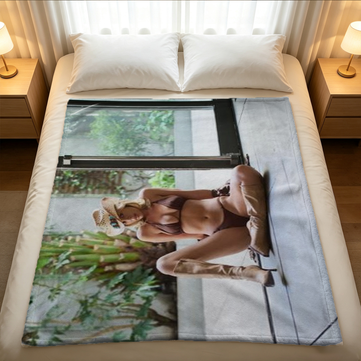 Emma Watson nude in a cave pool. - Blanket