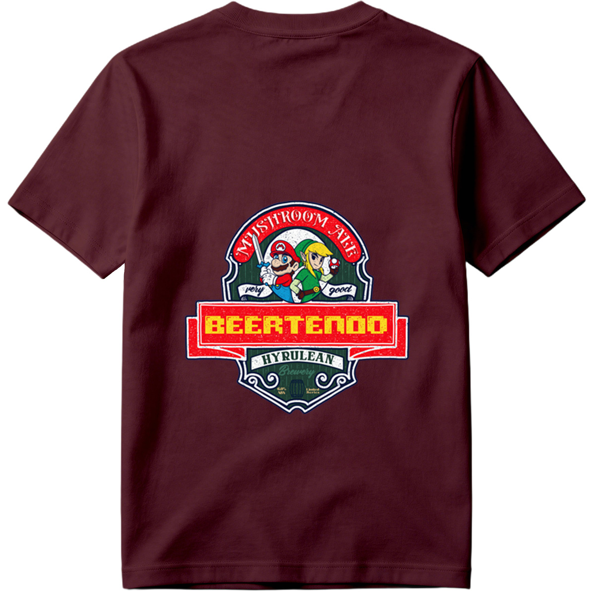 Beertendo: Mario & Link Mushroom Ale - Tee