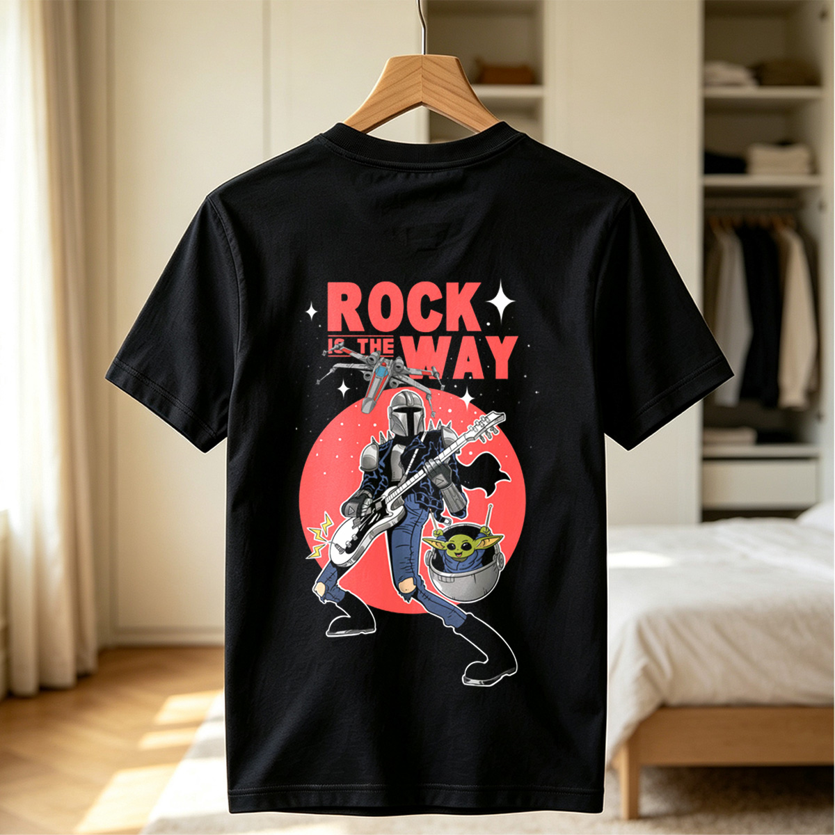 The Mandalorian and Grogu Rock the Way - Tee