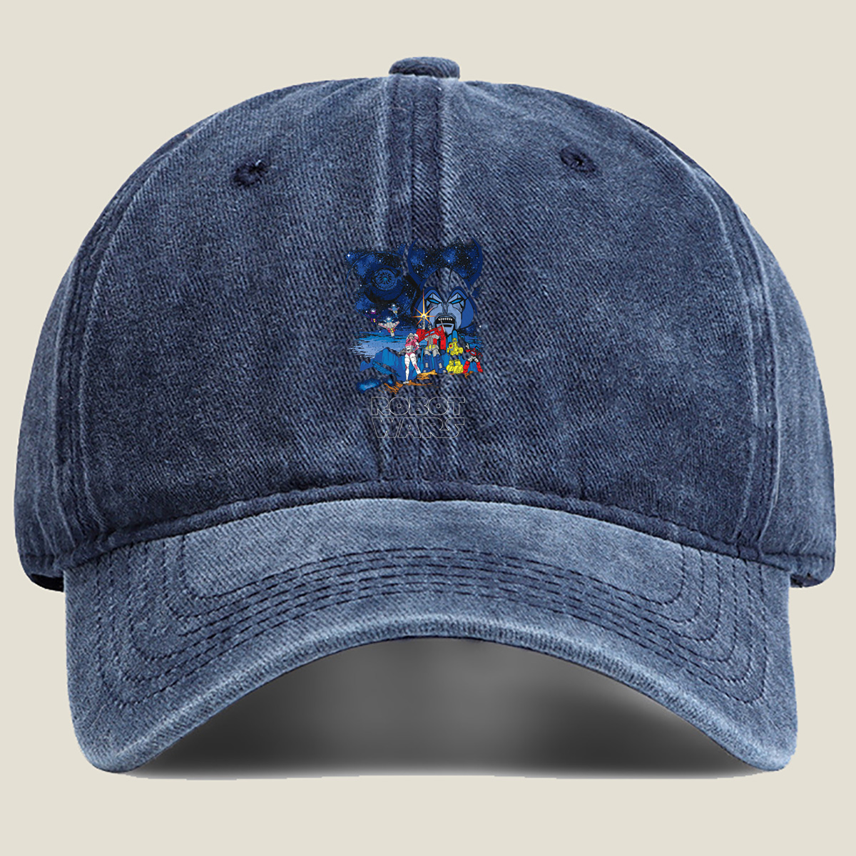 Robot Wars: Transformers vs. Star Wars - Washed Denim - Baseball Cap