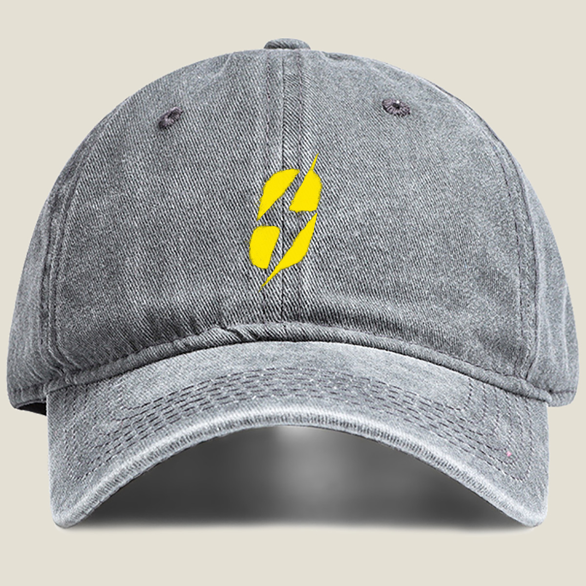 Flash Logo - Washed Denim - Baseball Cap