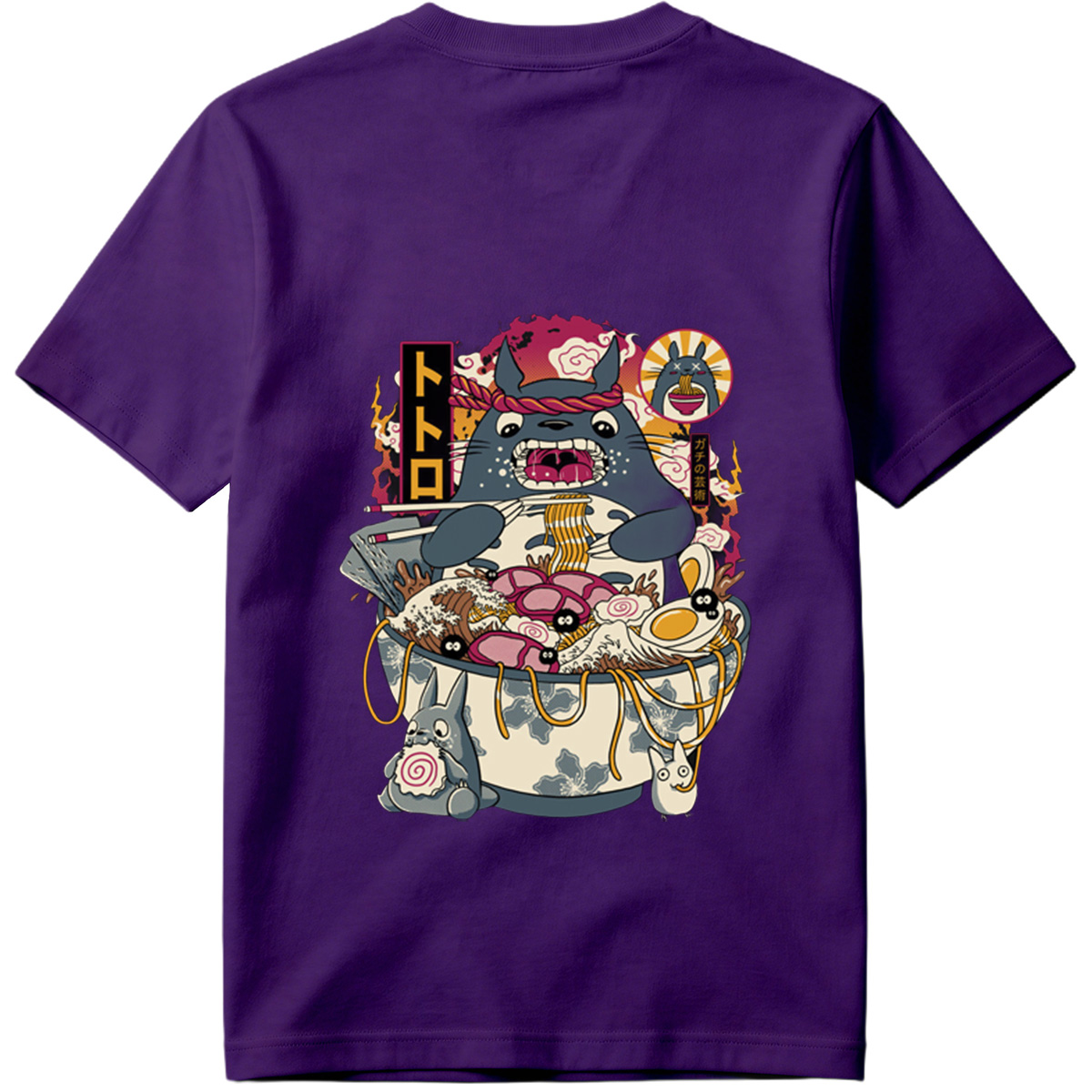 Totoro Ramen Bowl Art - Tee
