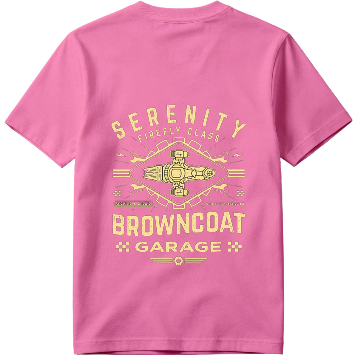Serenity Firefly Class Browncoat Garage - Tee