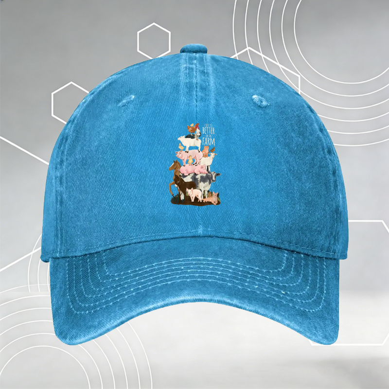 New Baseball Cap with Piano Keys Print and 