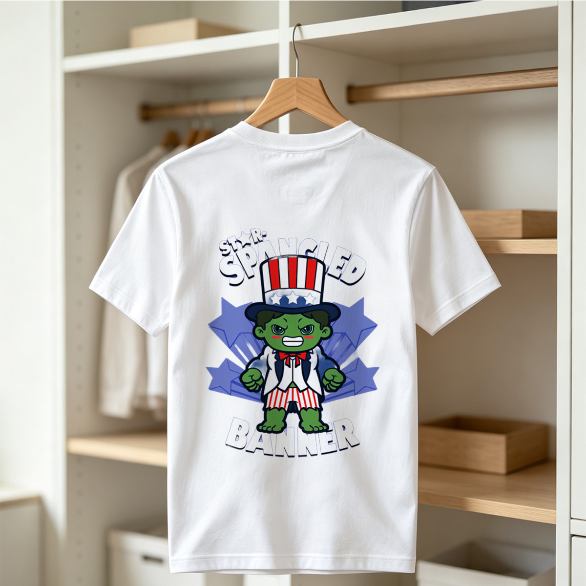 Star-Spangled Banner: Hulk as Uncle Sam - Tee