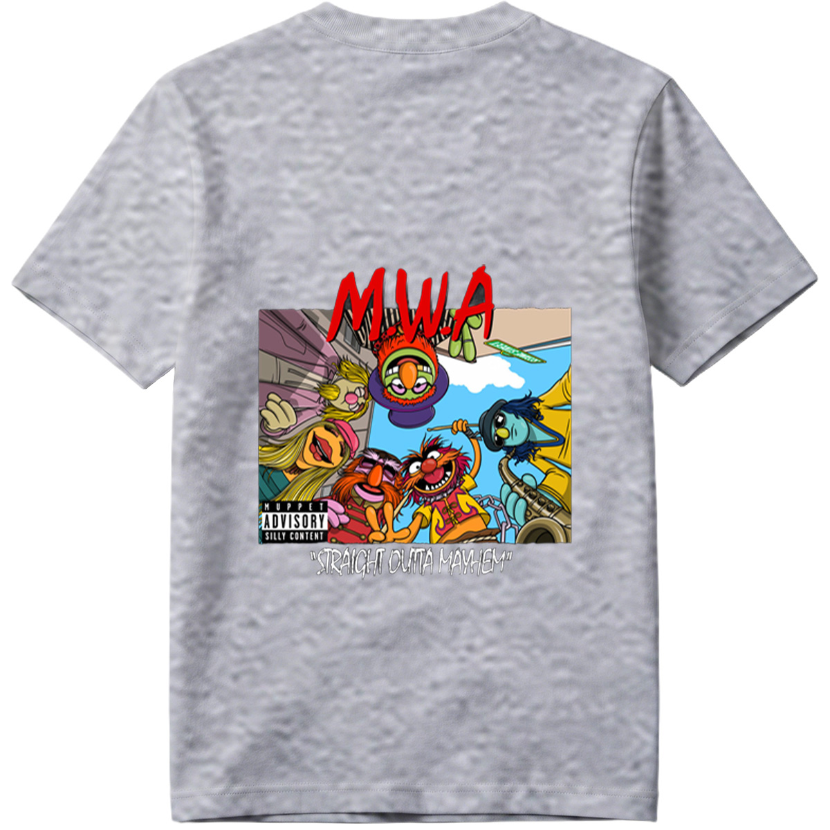 Muppets: M.W.A - Straight Outta Mayhem - Tee