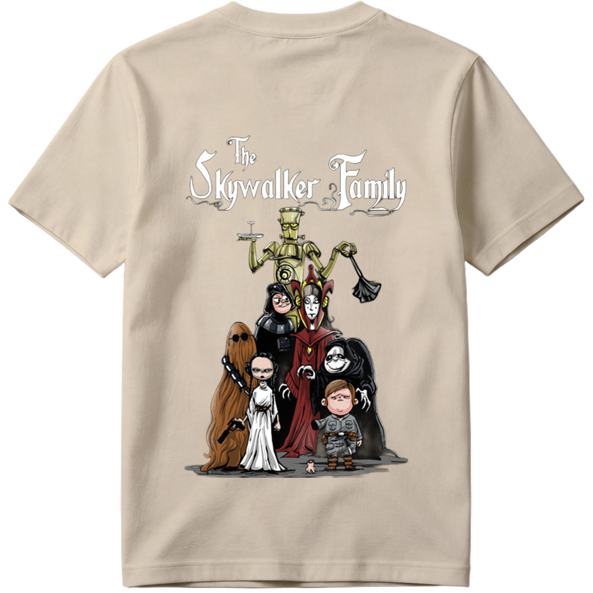 The Skywalker Family: A Star Wars Character Parody - Tee